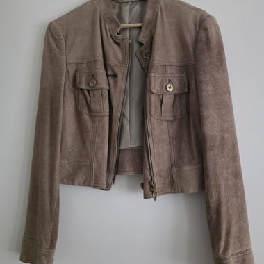 Suede jacket Strenesse