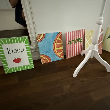 Self-painted Pictures