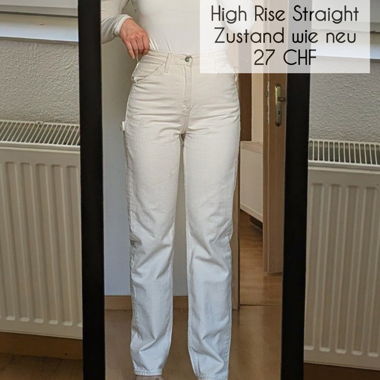 Pantalon blanc en jeans Calvin Klein