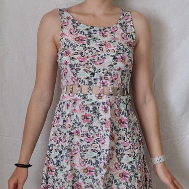 Gemustertes Sommerkleid 