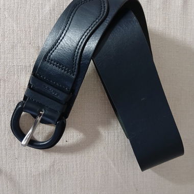 Mexx Vintage Dark Blue Wide Belt
