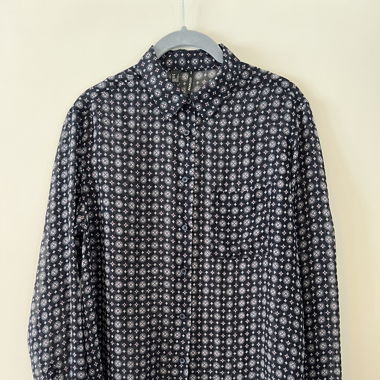 Mango Bluse - Blau - Grösse S