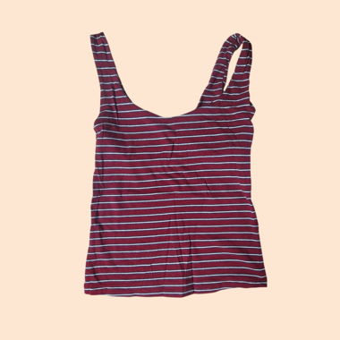 Gestreifter Bershka-Burnout