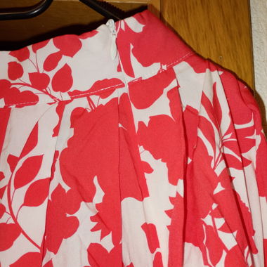 Blusa Manor floreale rossa