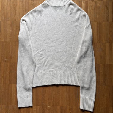 Grauer Rollkragenpullover XS