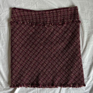 “Librarian” pleated pencil skirt