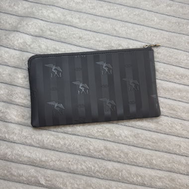 Maison Mollerus Clutch Pochette Antracite Grigio