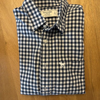Camicia a quadri Abercrombie & Fitch