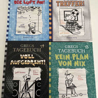 Gregs Tagebuch Bücher 15-18