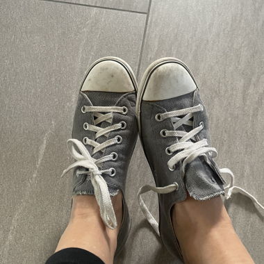 Converse All Star déjà portées gris 8 / 39