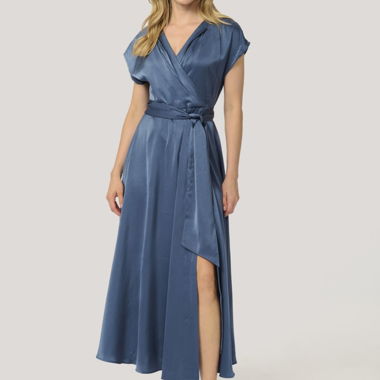 Robe de cocktail bleu