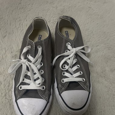 Converse shoes grey 38