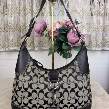 100% Original Coach Hampton Hobo Medium Size