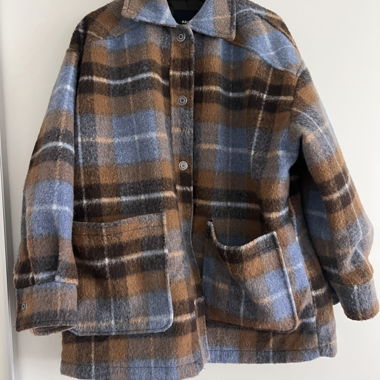 Karoübergangsjacke