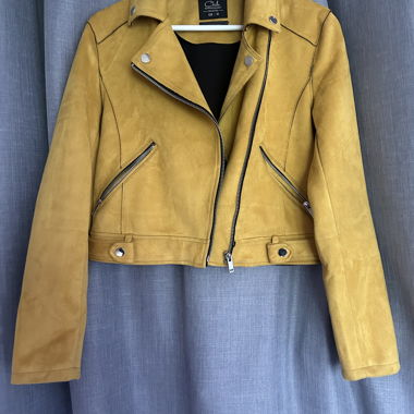 Veste en daim - printemps, automne