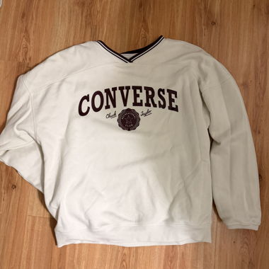 Converse sweatshirt cream M