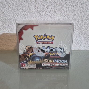 Pokémon Sun & Moon Crimson Invasion Display EN