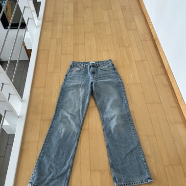 Blue jeans mid rise 