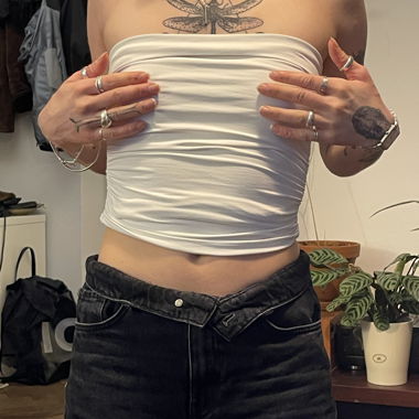Off-shoulder top