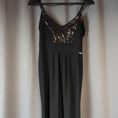 Abito Nero con Paillettes