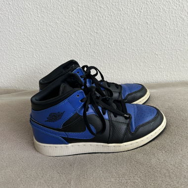 Jordan 1 bleu/noir