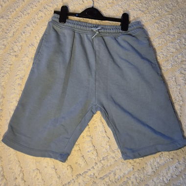 Shorts in felpa azzurri