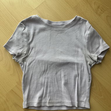 crop top lilla