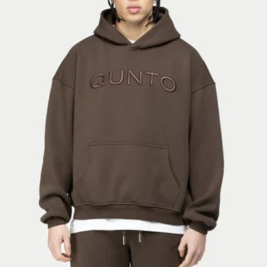 brauner unisex Qunto Hoodie