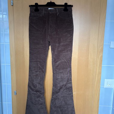 Brown Velvet Pants