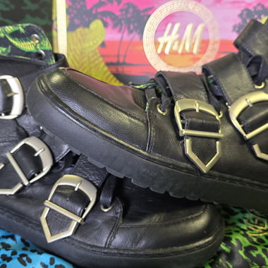 Black Versace for H&M sneakers EU 41