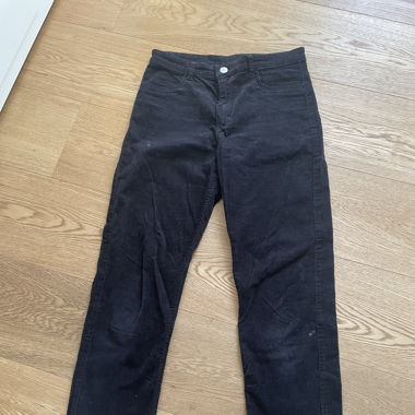 Vintage schwarze cord Hose