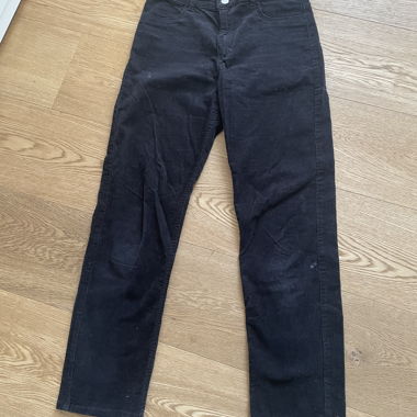 Vintage schwarze cord Hose