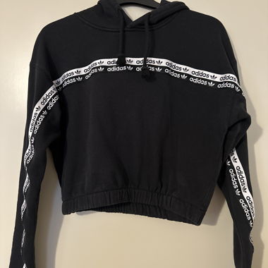 Sweat à capuche court Adidas Taille S/36