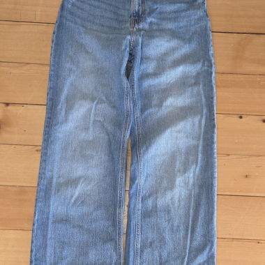 Baggy Jeans in Blau