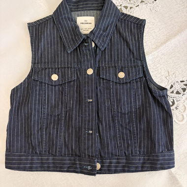 Gilet in jeans Pull&Bear