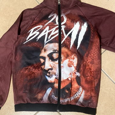 Youngboy 38 Baby Sweat zippé