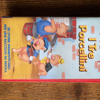 VHS Disney "I Tre Porcellini" ITA