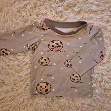 Handmade Baby Langarmshirt Cookie
