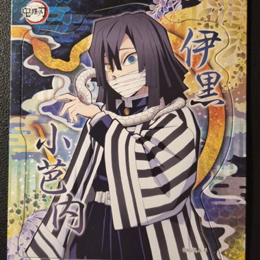 Demon Slayer Iguro Card