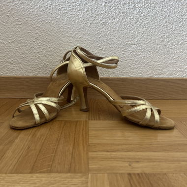 Tanzschuhe Gold