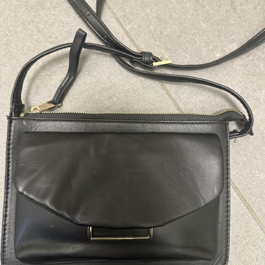 Cute black shoulder bag