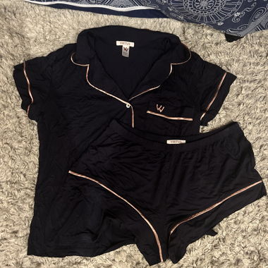 Virtus Pyjama-Set schwarz