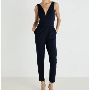 Navy jumpsuit