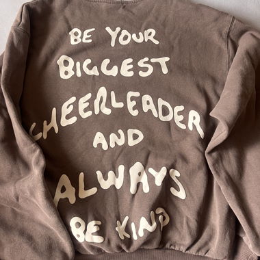 Bershka Brown Sweatshirt XS