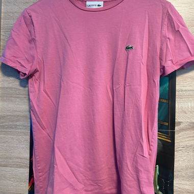 T-shirt Lacoste rose