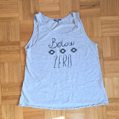 BelowZero Grey Tank Top