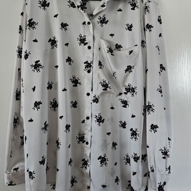 Zara Floral Pattern Blouse