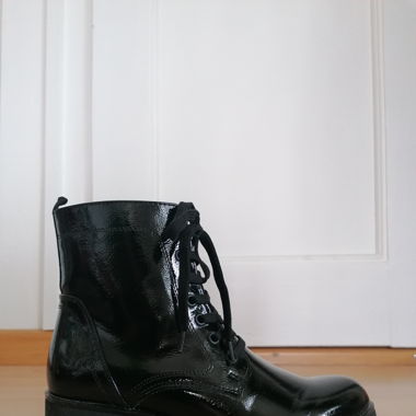Bottines en vinyle