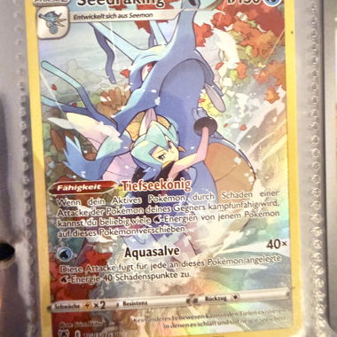 Carta Pokémon Seedraking