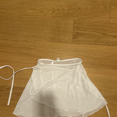 White ballet skirt
